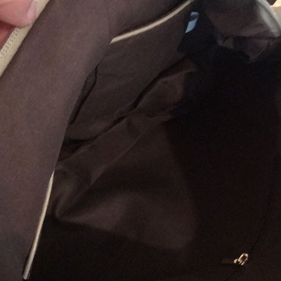 NWT-Vegan Smokey grey 4 piece satchel, pouch purse, key holder, rings! - Picture 14 of 14